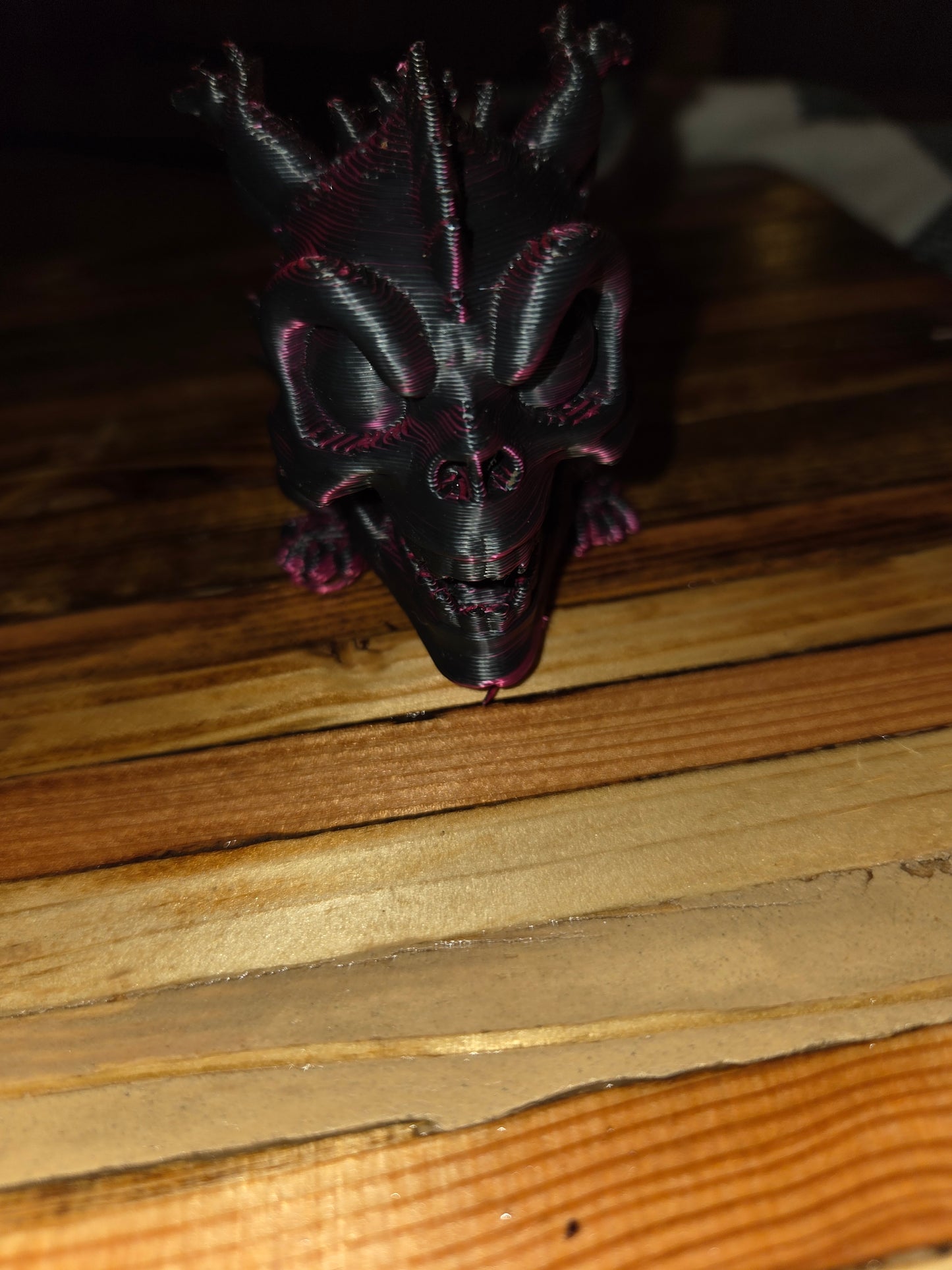 Baby dragon skull
